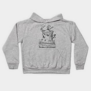 Grotesque #15 The Drolatic Dreams of Pantagruel (1565) Kids Hoodie